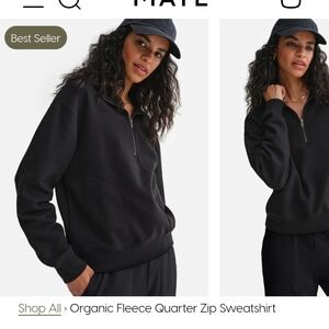 Mate the label quarter zip